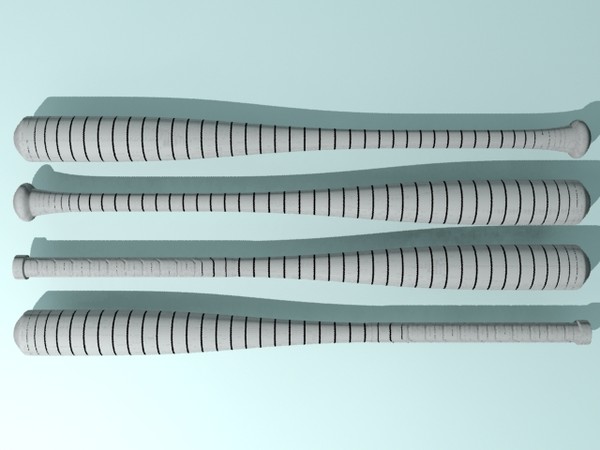 3ds max baseball bats - Baseball Bats by christiano247